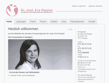 Tablet Screenshot of passian.de